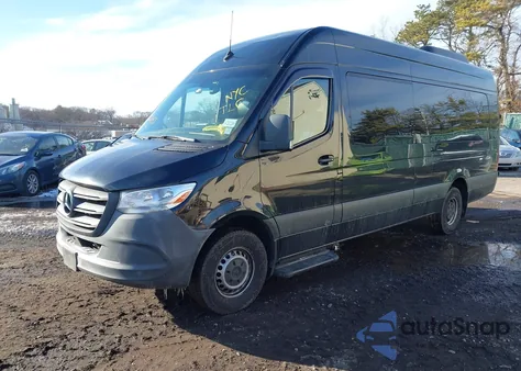 2019 Mercedes-Benz Sprinter 2500 High Roof V6 z USA, uszkodzony, nr VIN WDAPF1CD5KT004437